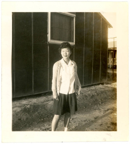 Amy Yoshinaga at incarceration camp