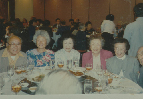 Women at Satsuki and Edna Shigekawa's 50th anniversary party