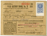 War ration book no. 3, OPA form no. R-130, Misao Okada