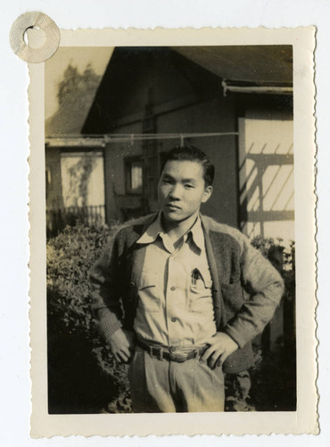 [Japanese American man]