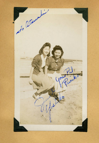 Nisei women at Jerome camp