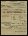 Government bill of lading memorandum copy, Standard form no. 1058a, George Hideo Nakamura