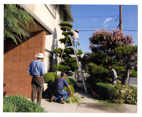 Volunteers at West Los Angeles Buddhist Temple