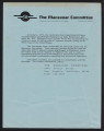 Letter from the Manzanar Committee