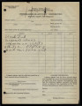 Report of inventory and movement of property, WPA Form 720, Nagumo family
