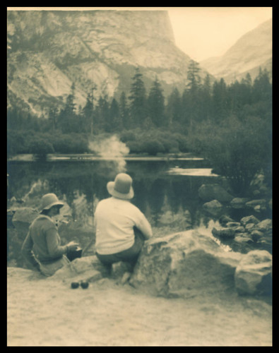 Two people in Yosemite