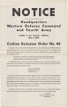 State of Oregon [Civilian Exclusion Order No.46], Clackamas County and east Multnomah County