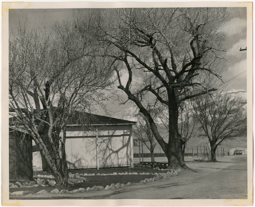 Manzanar High School auditorium