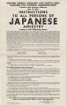 State of California, [Instructions to all persons of Japanese ancestry living in the following area:] portions of Los Angeles, Kern, and San Bernadino Counties