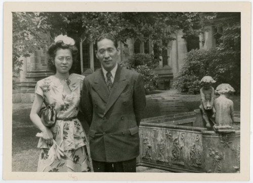 Ei Yoshinaga and Mervyn Suzuki