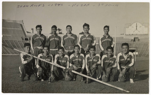 Shamrocks 1940 Kezar Stadium