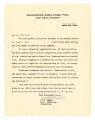 Letter from C. W. Pence, Colonel, 442nd Infantry Regiment, Commanding, Headquarters, 442nd Combat Team, to Kiku Saito, June 1, 1943