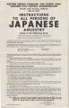 State of Oregon, [Instructions to all persons of Japanese ancestry living in the following area], Hood River County, Counties of Wasco and Sherman west of Highway 98