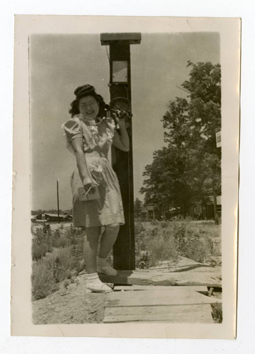 Sasaki sister in Jerome camp