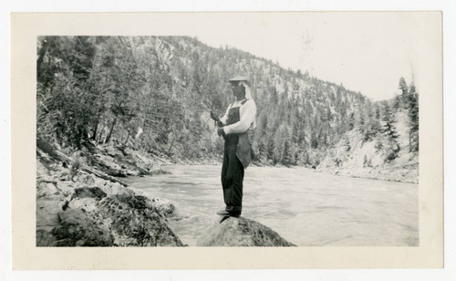 Fishing in Yellowstone National Park