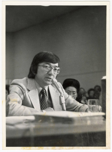 Harry Kawahara at CWRIC hearing