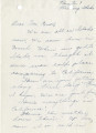 Letter from Mr. and Mrs. Isao Kagawa to Mr. [John Victor] Carson, approximately 1943