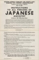 State of Washington, [Instructions to all persons of Japanese ancestry living in the following area:] Pierce County and King County, between Tacoma and Seattle