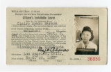 Citizens indefinite leave, WRA-137 Rev. (3-29-44), Claire Ayako Harada