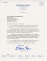 Letter from Barbara Boxer, United States Senator to the family of Kathryn Eiko Kawamorita Tiara, May 22, 2010