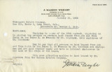 Letter from J. Marion Wright, Attorney to Mr. George H. Hand, Chief Engineer, Dominguez Estate Company, January 19, 1925