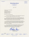 Letter from Barbara Boxer, United States Senator, to the family of Grace Yuriko Matsuda, May 22, 2010