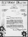 Resettlement bulletin, vol. 1, no. 7 (December 1943)