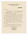 Letter from C. W. Pence, Colonel, 442nd Infantry Regiment, Commanding, Headquarters, 442nd Combat Team, to Kiku Saito, May 20, 1943