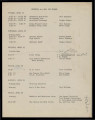 Schedule for Sgt. Ben Kuroki, April 25-30, 1944