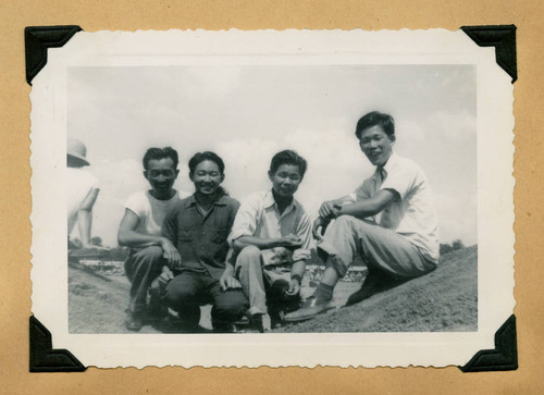 Nisei man at Jerome camp