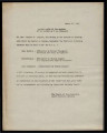 Announcements to the members of the Church of the Atonement, August 31, 1944