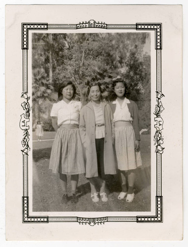 Amy, Shigeru, and Aiko Herzig Yoshinaga