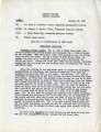 Weekly trend report from J. Ralph McFarling, Community Analyst, Granada (Amache) to Dr. John Harold Provinse and Dr. Edward H. Spicer, January 18, 1945