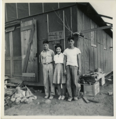 Roy, Honey, Akira, [September 1942, Manzanar]