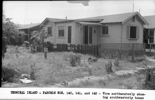 Terminal Island-Parcels nos. 140, 141, and 142