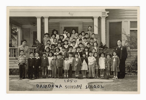 Pasadena Sunday School 1950