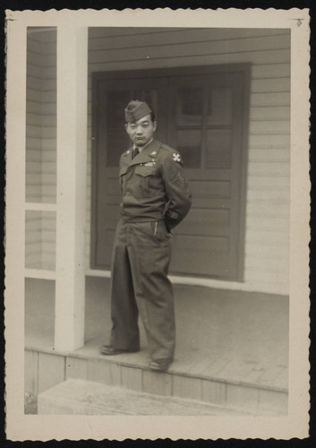 Leo Ryoichi Meguro in uniform