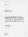 Letter from William Reis to Michi Weglyn, April 16, 1992