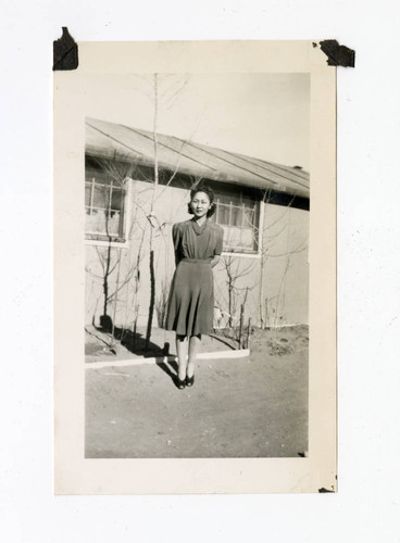 Fumiko Saito at Granada camp