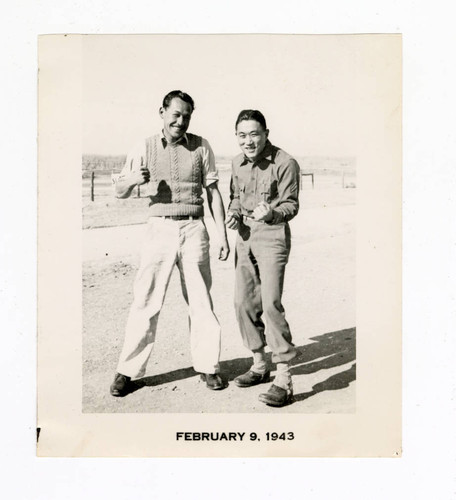 Young men at Granada camp