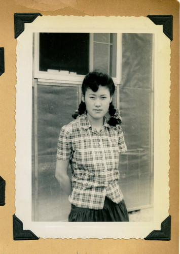 Nisei woman at Jerome camp