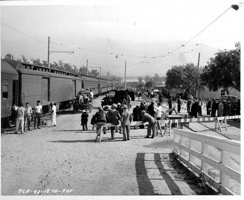 Train arrival