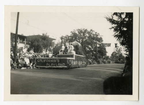 Float in the Rose Parade