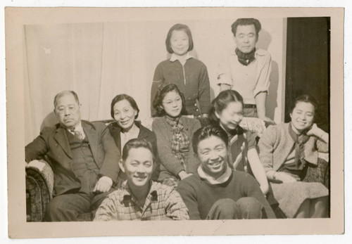 Yoshinaga family with others