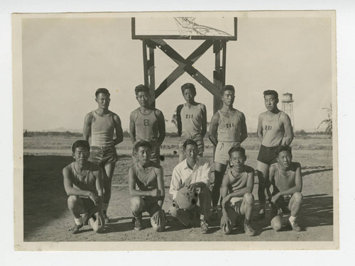 Nisei men's basketball team