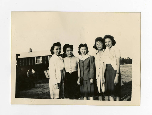 Women in Jerome camp