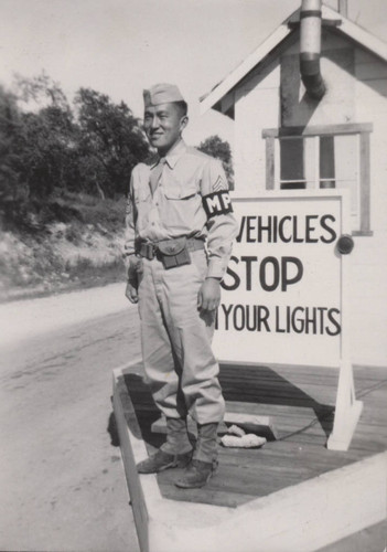 Japanese American serviceman