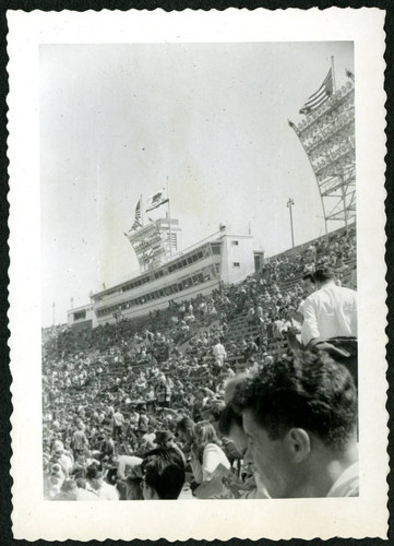 Stadium stand in California