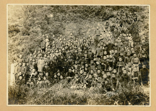 Group photo of school children