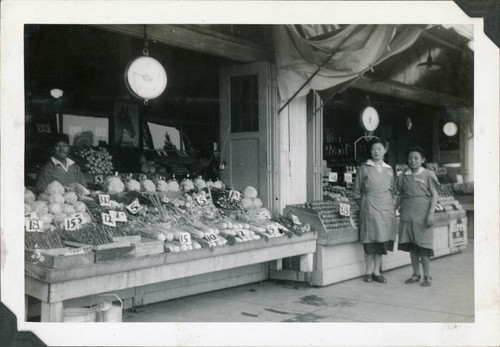 [Seiko Ishida at Gadd's market]